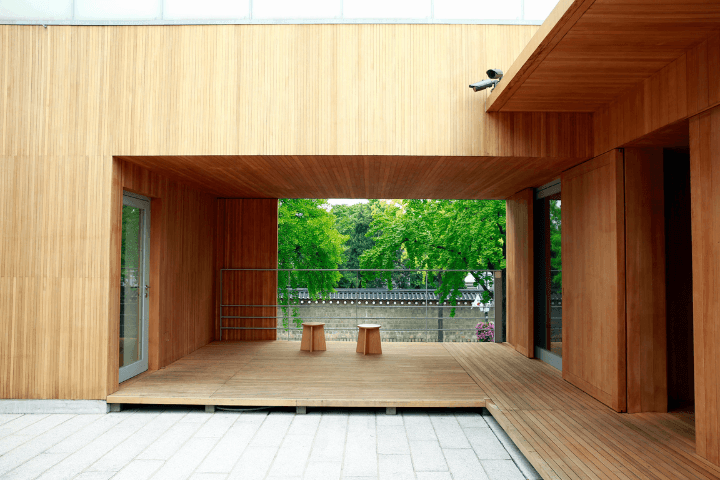 revêtement extérieur en bois