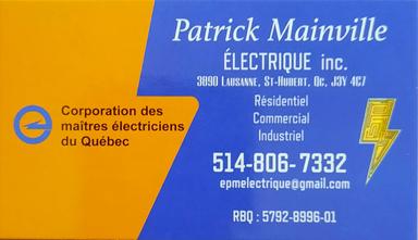 Patrick Mainville Électrique inc.
